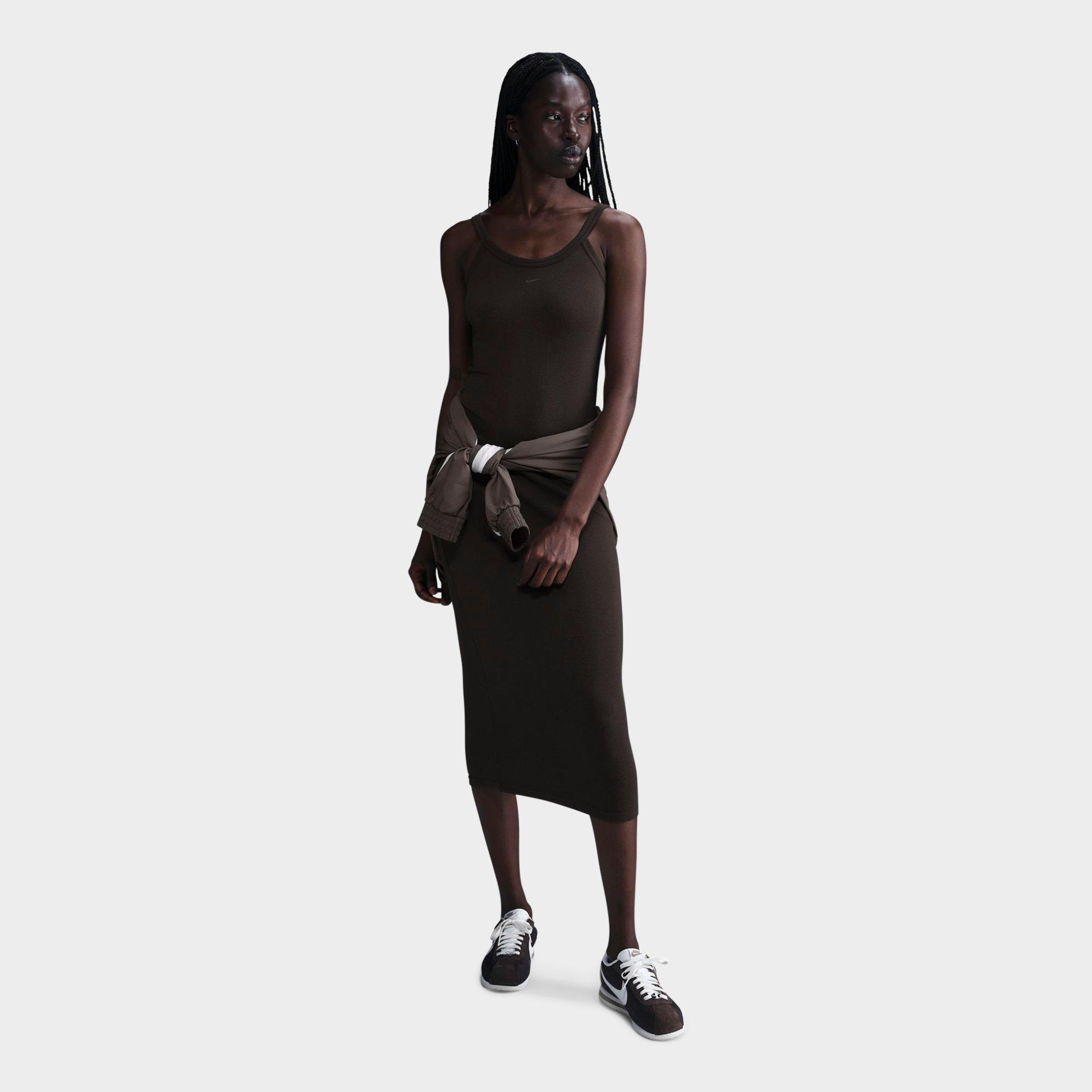 NIKE★ボディスキミングリブニットドレスChill Knit Tank Dress Nike Sportswear Chill Knit Women's Tight Mini-Rib Tank Dress