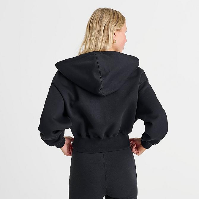 Women's Nike Sportswear Phoenix Fleece Crop Full-Zip Hoodie Women's Nike Sportswear Phoenix Fleece Crop Full-Zip Hoodie