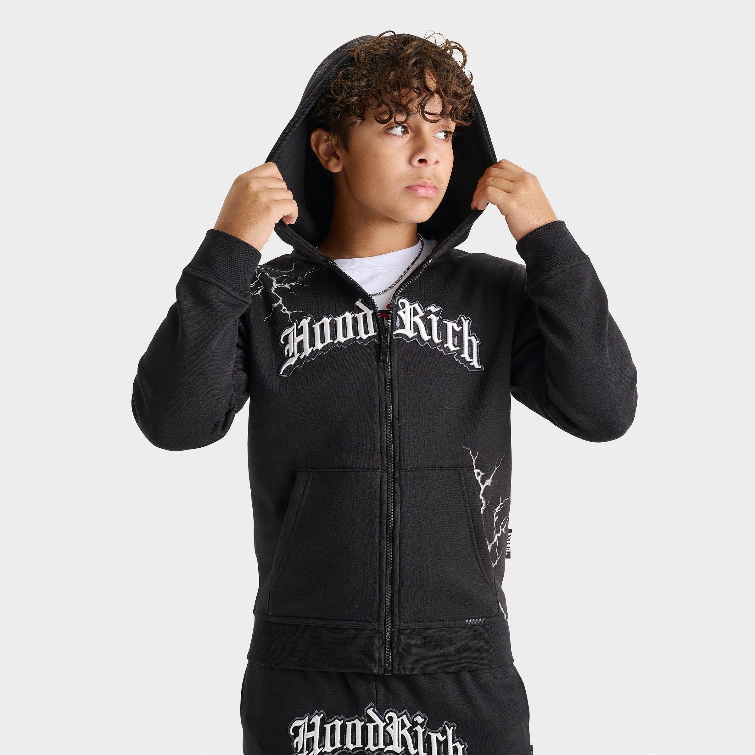 Big Kids' Hoodrich Gothic Lightning Full-Zip Hoodie | Finish Line