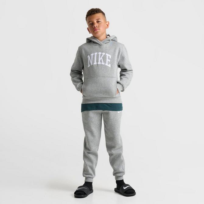Grey nike hoodie and sweatpants sales