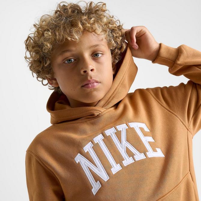 Kids Nike Arch Club Pullover Hoodie Finish Line