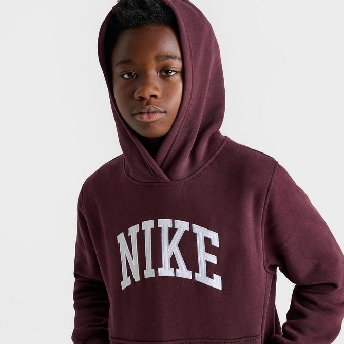 Kids Nike Arch Club Pullover Hoodie Finish Line