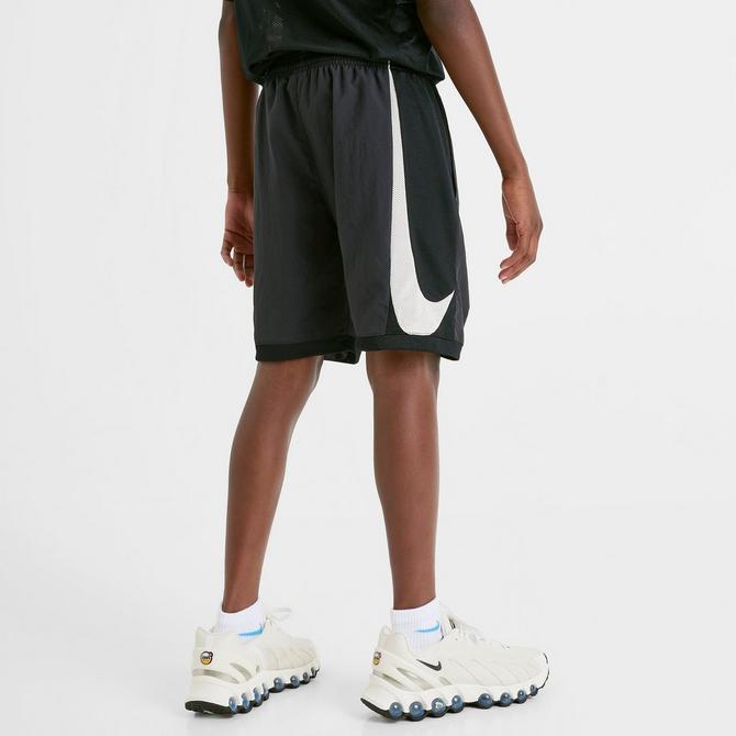 [angle] view of Kids' Nike Academy Dri-FIT Soccer Shorts in Black Click to zoom