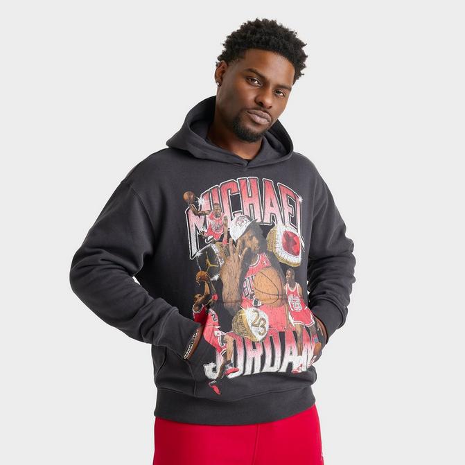 Men s Jordan Flight Essentials Photo Graphic Fleece Pullover Hoodie