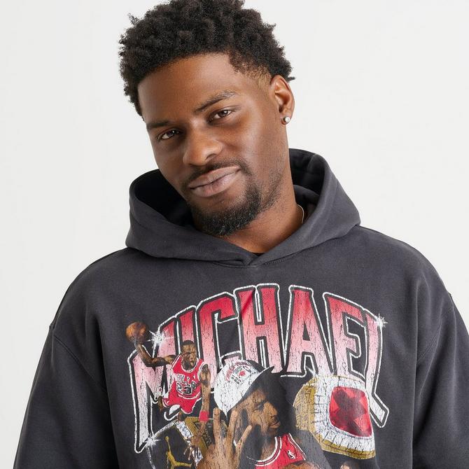 Men s Jordan Flight Essentials Photo Graphic Fleece Pullover Hoodie