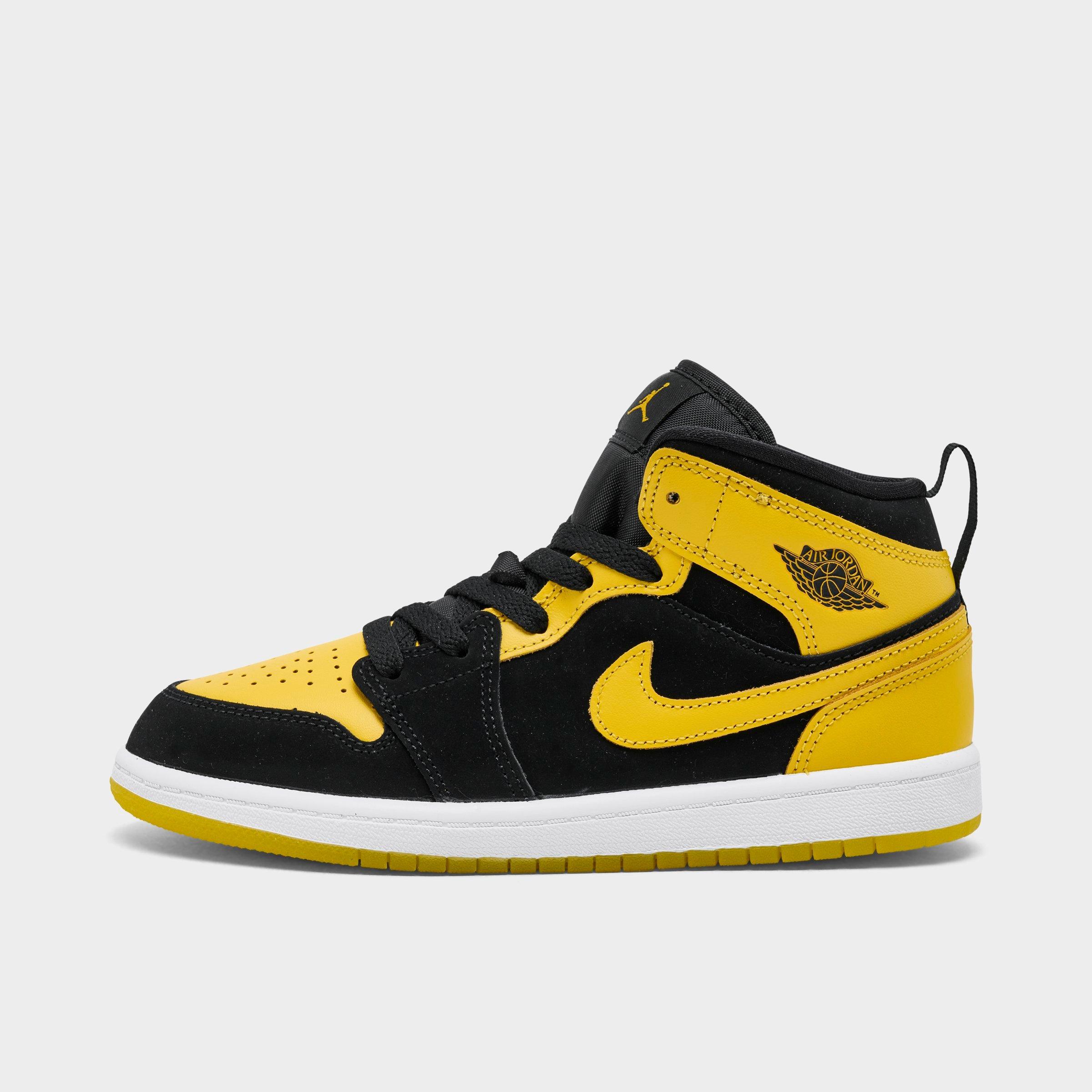 Little Kids' Air Jordan Retro 1 Mid SE Casual Shoes | Finish