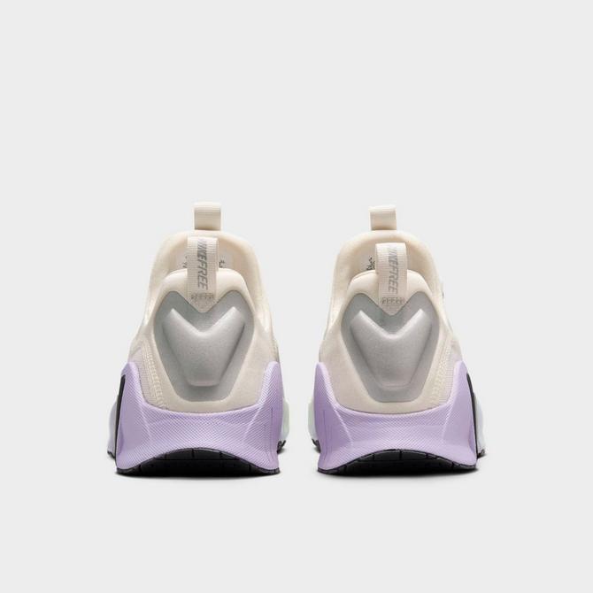 Left view of Women’s Nike Free Metcon 6 SE Training Shoes in Phantom/Metallic Silver/Black/Hydrangeas Click to zoom