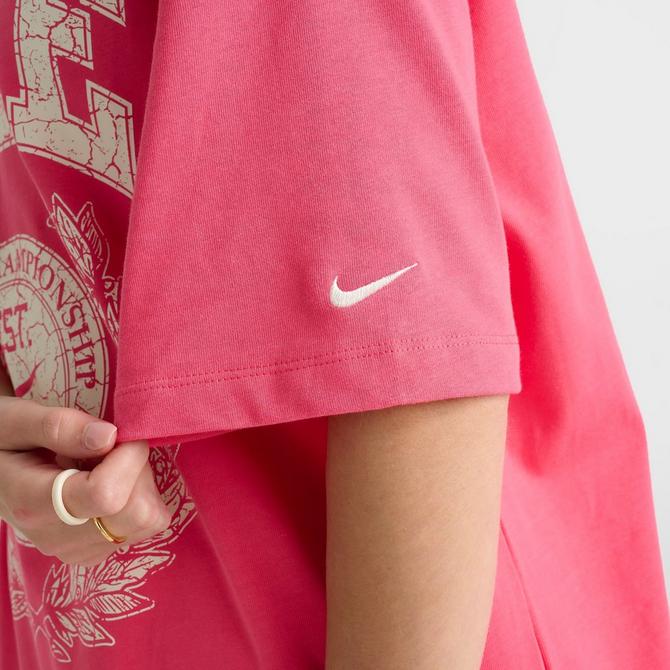 Women s Nike Sportswear Essential Campus Oversized T Shirt