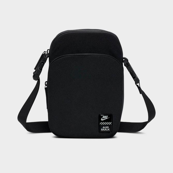 Back view of Nike Heritage Air Max Crossbody Bag (4L) in Black Click to zoom