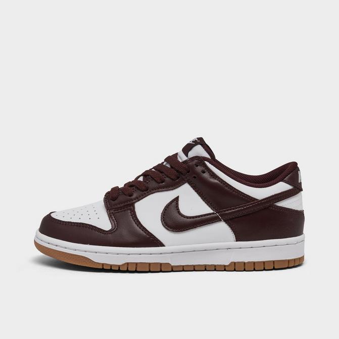 Nike Dunk Low GS White Burgundy Crush 5.5Y