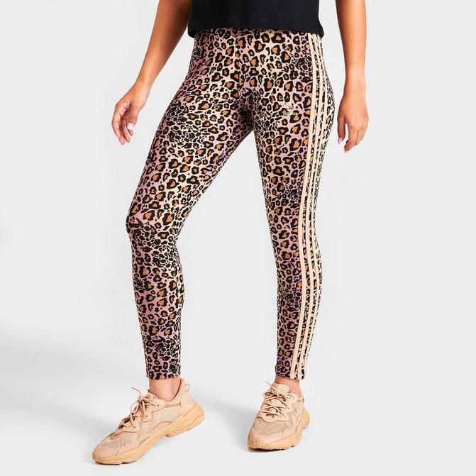 adidas originals black animal stripe leggings