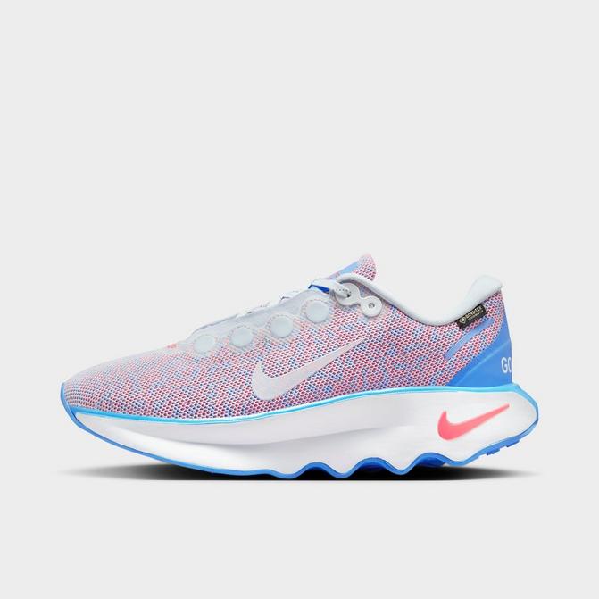 Right view of Women's Nike Motiva GORE-TEX Casual Shoes in Blue Tint/Blue Tint/University Blue/Bright Crimson Click to zoom