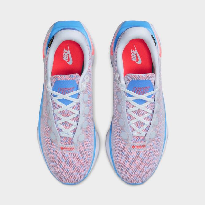 Back view of Women's Nike Motiva GORE-TEX Casual Shoes in Blue Tint/Blue Tint/University Blue/Bright Crimson Click to zoom