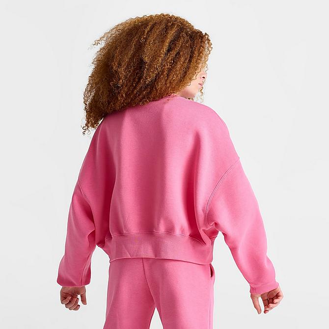 Girls' Nike Sportswear Trend Cropped Fleece Crewneck Girls' Nike Sportswear Trend Cropped Fleece Crewneck