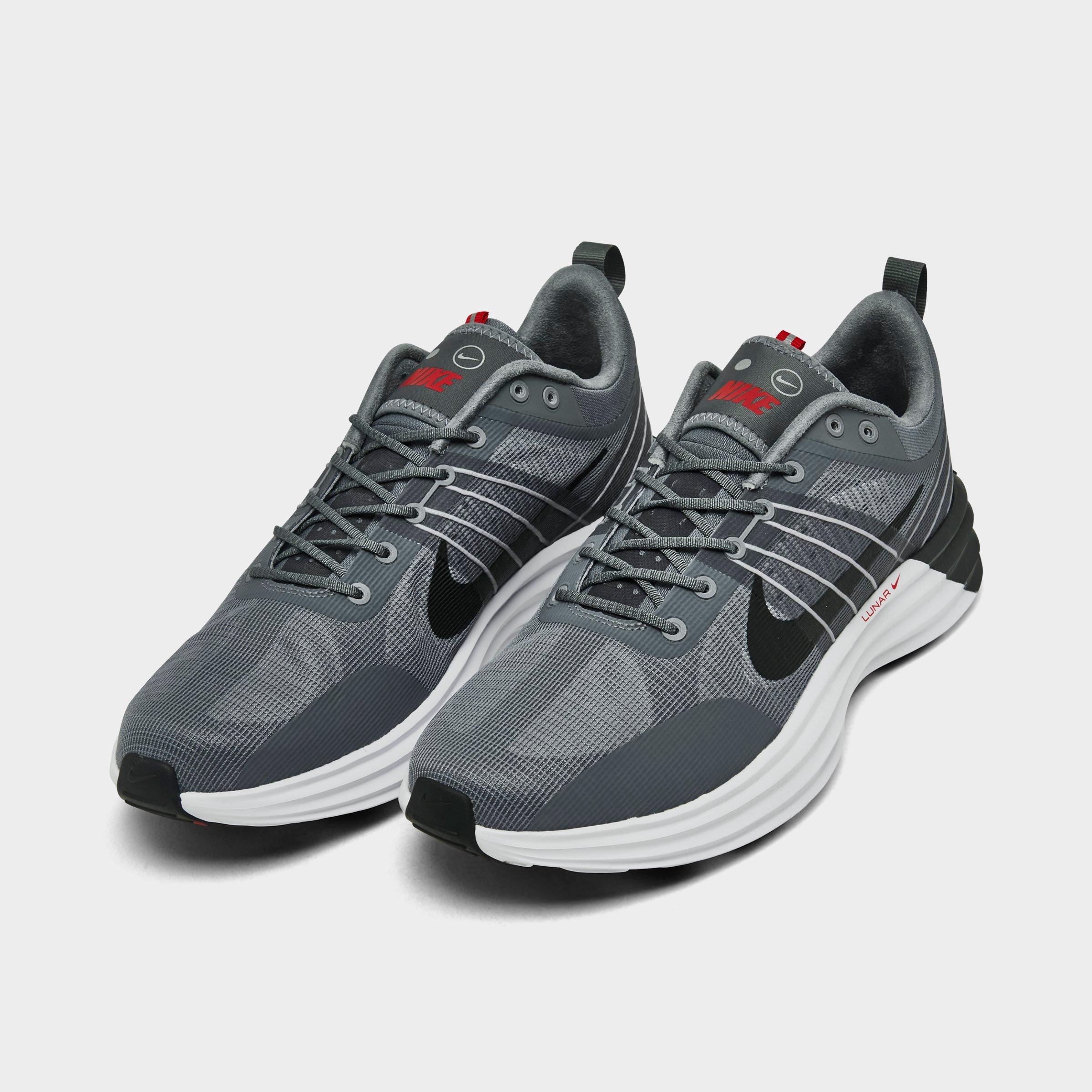 Nike Men’s Lunar Running Sneakers - Dark Gray with White/GreyAccents Amazon.com | Nike Lunar Roam Men main image 2