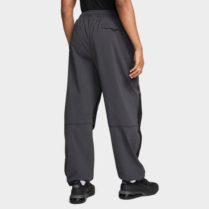 Nike Black Wide-Leg Polyester Activewear Pants | Comfortable