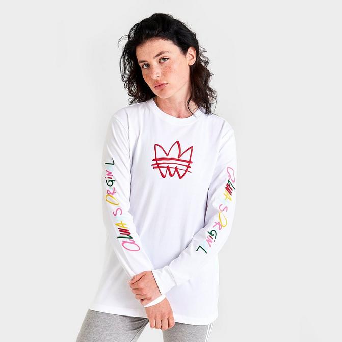 Women's adidas Originals Basketball Always Original Graphic T- Shirt| Finish