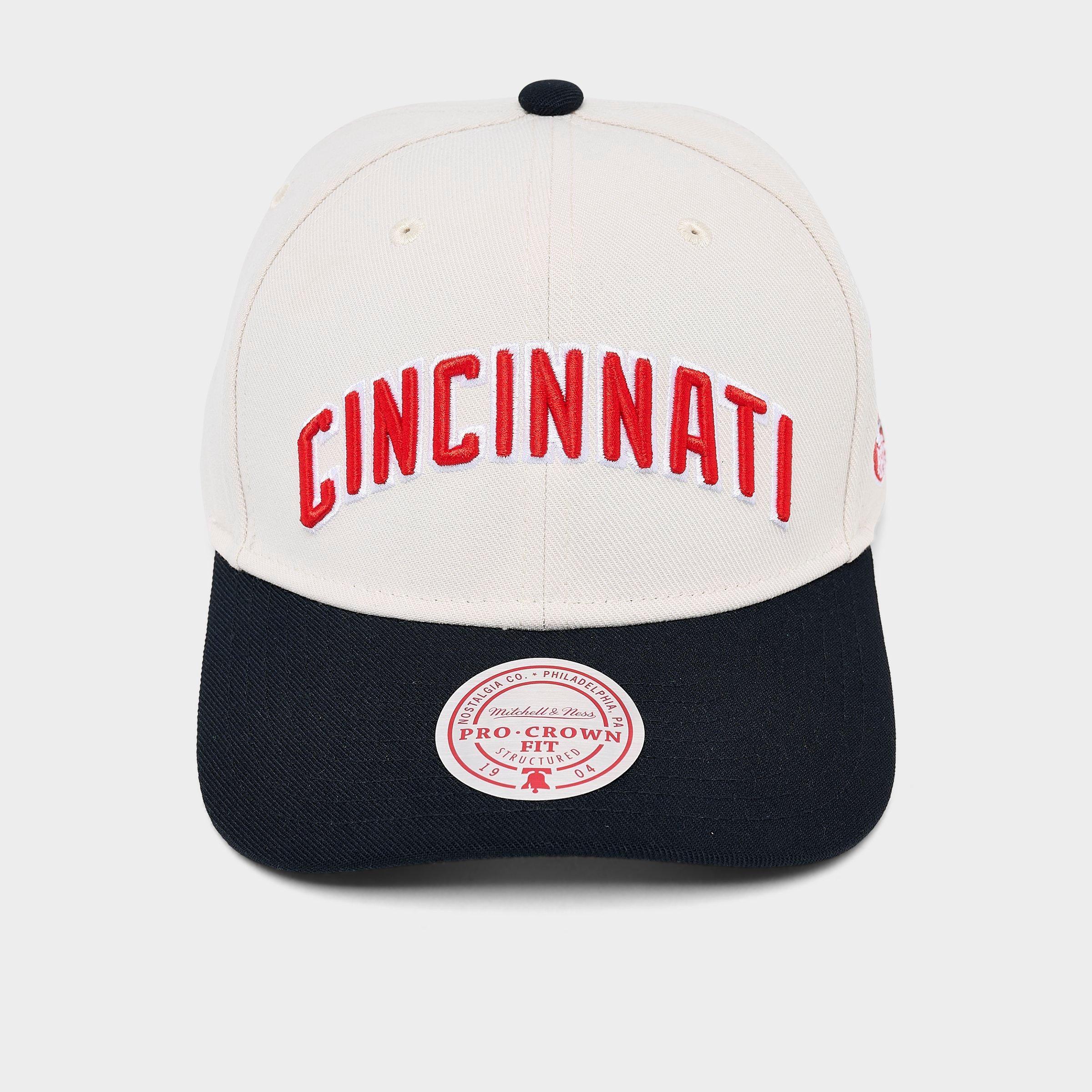 Mitchell & Ness Cincinnati Reds MLB Pro Crown Snapback Hat