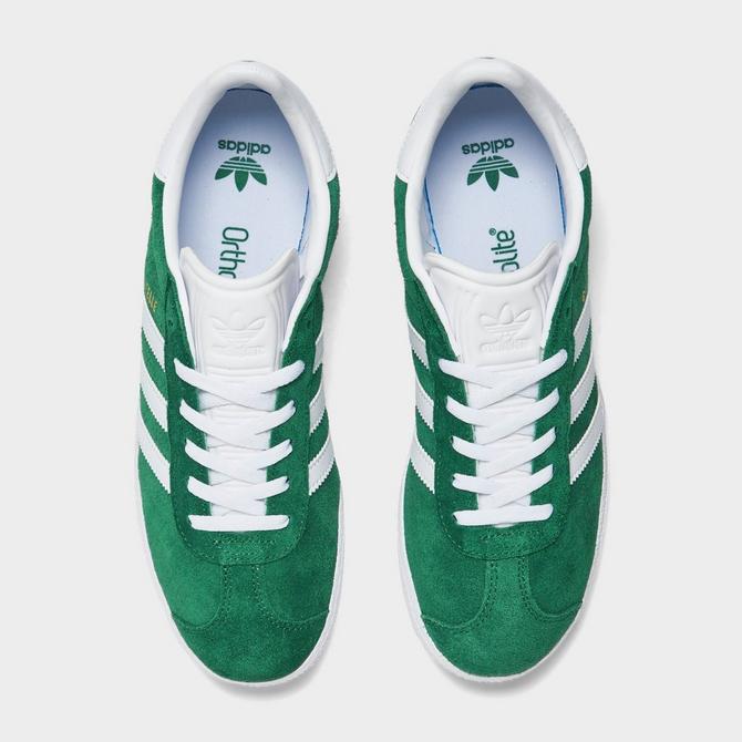 White shoes green back sale