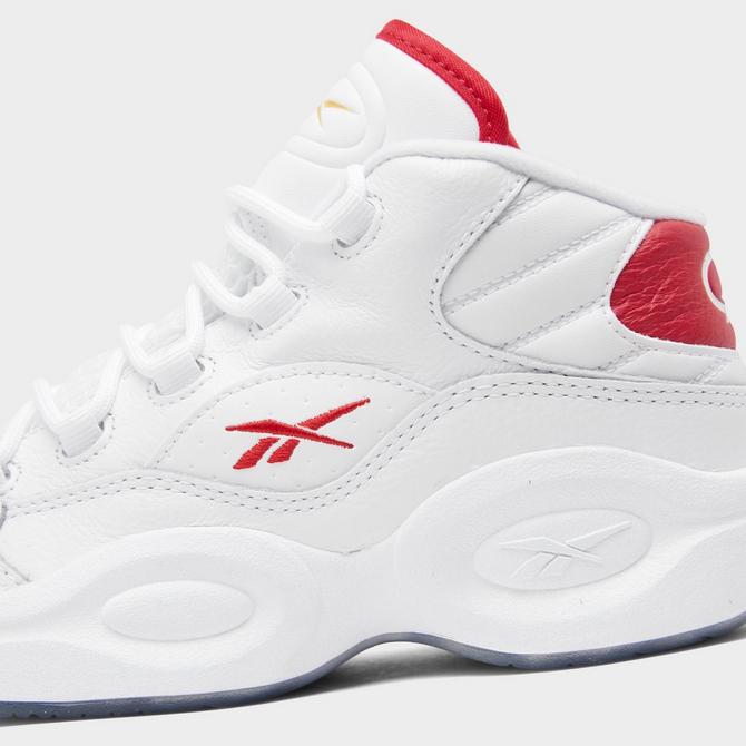 Little Kids' Reebok Question Mid Basketball Shoes Finish Line