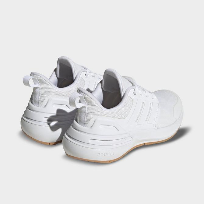 Little Kids' adidas RapidaSport Bounce Sport Lace Casual Shoes| Finish Line