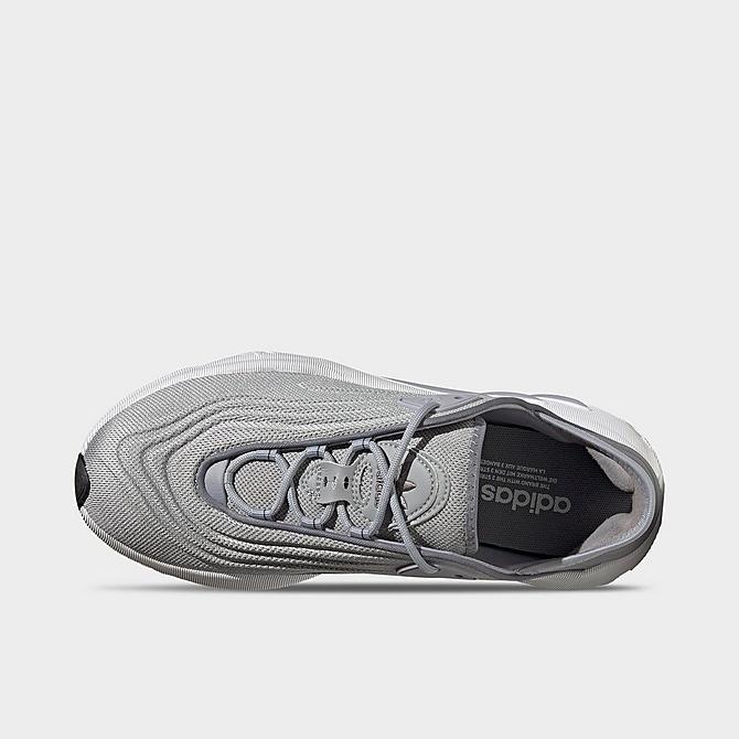 Back view of Men's adidas Originals adifom SLTN Casual Shoes in Halo Silver/Halo Silver/Grey Click to zoom