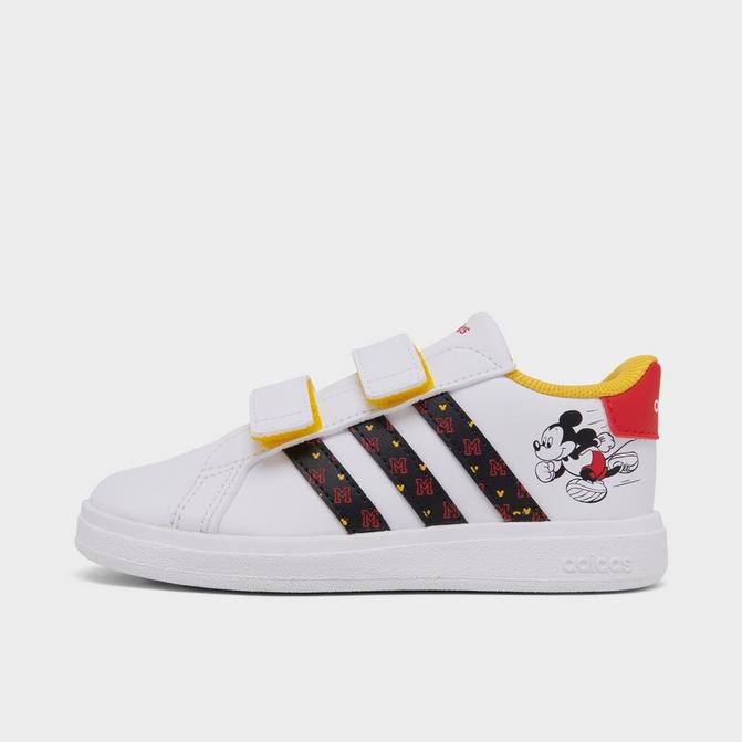 Toddler adidas x Mickey Mouse Grand Court Casual Shoes| Finish Line