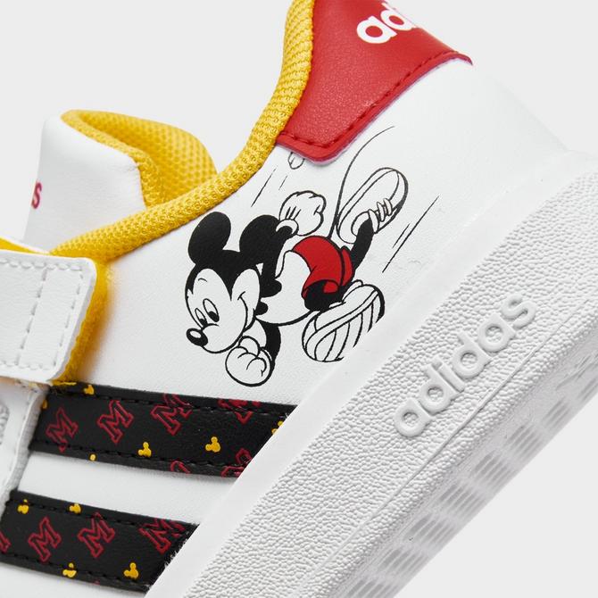 Fondsen Roman Uitbarsten Little Kids' adidas x Disney Mickey Mouse Grand Court Casual Shoes| Finish  Line