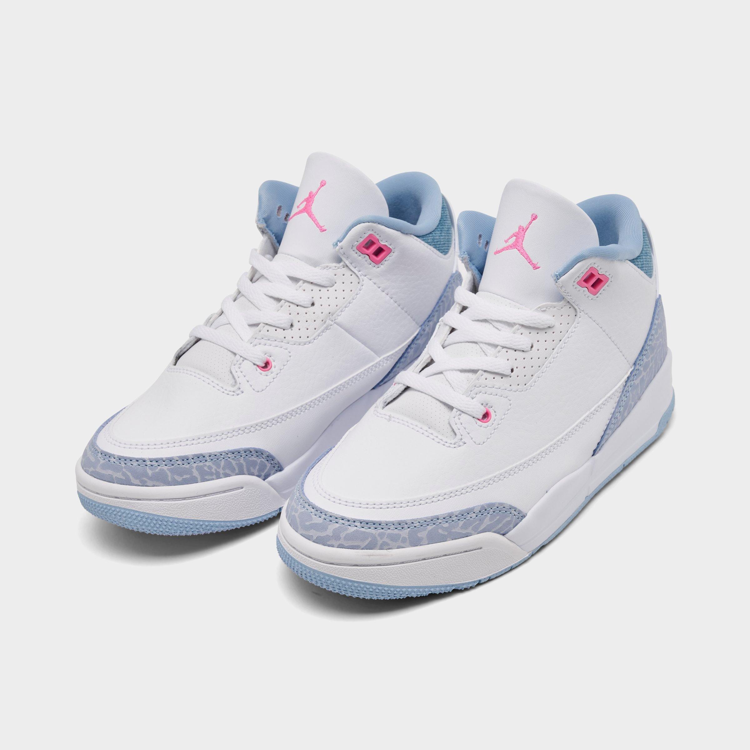 Little Kids' Air Jordan Retro 3 Basketball Shoes