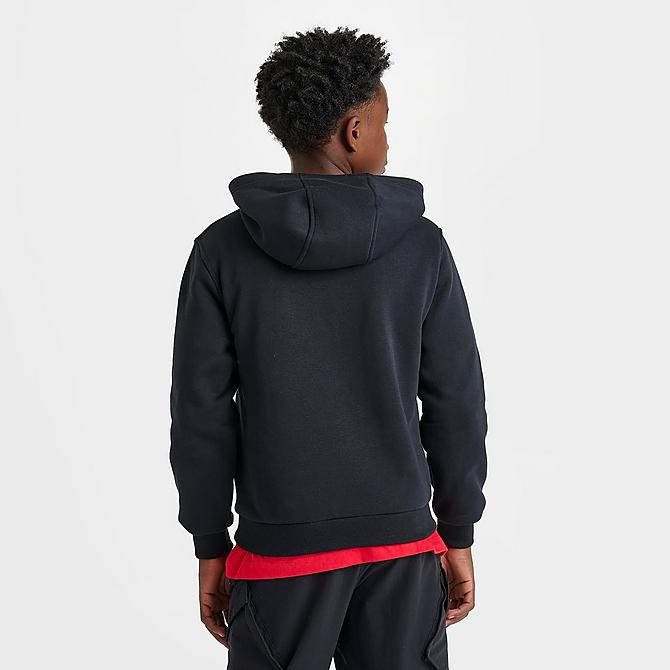 Kids' Nike Stacked Logo Pullover Hoodie| Finish Line Kids' Nike Stacked Logo Pullover Hoodie| Finish Line