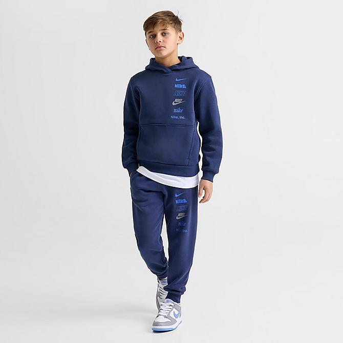 Kids' Nike Stacked Logo Jogger Pants| Finish Line Kids' Nike Stacked Logo Jogger Pants| Finish Line