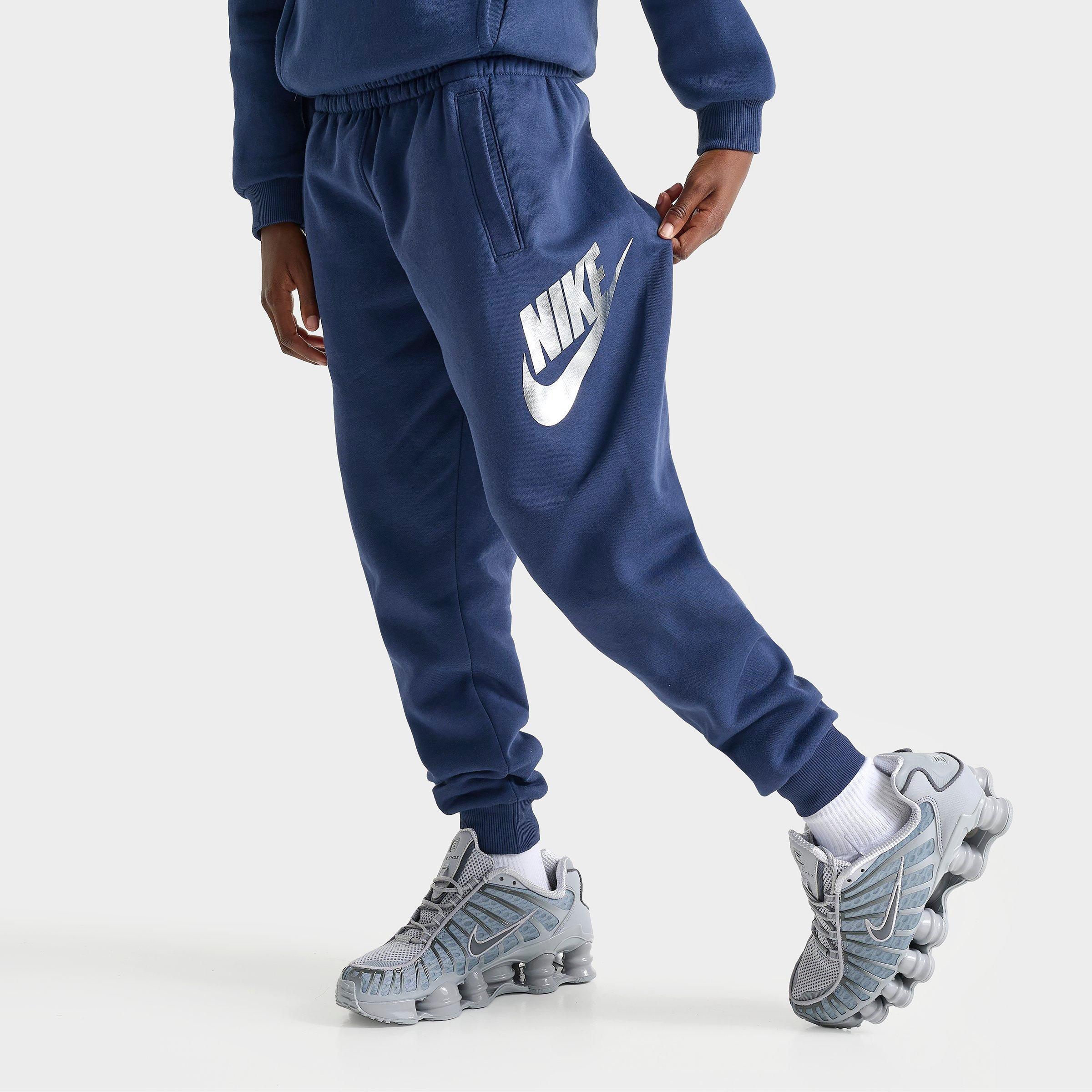 Nike Big Kids' Nike Sportswear Club Fleece Foil Jogger Pants