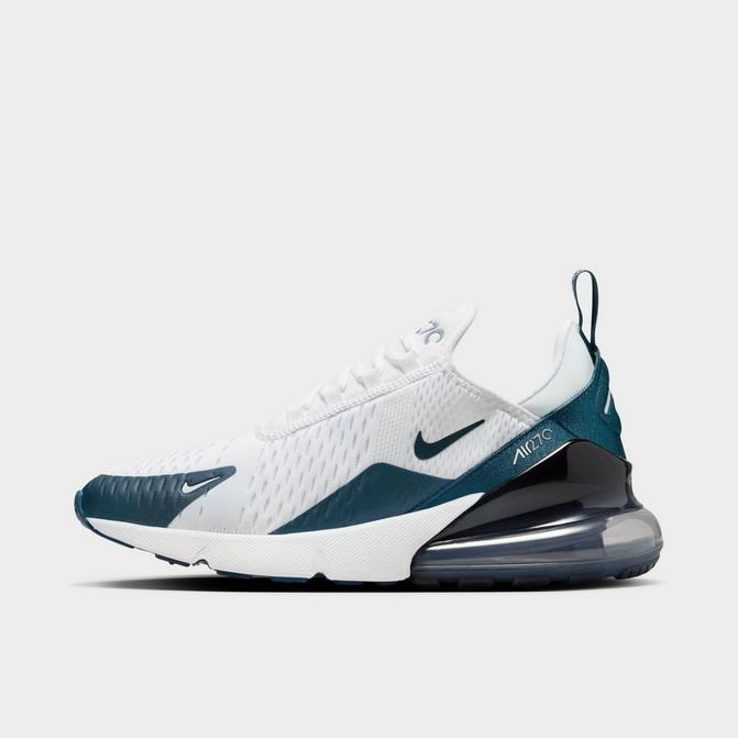 Navy blue and white air max 270 best sale