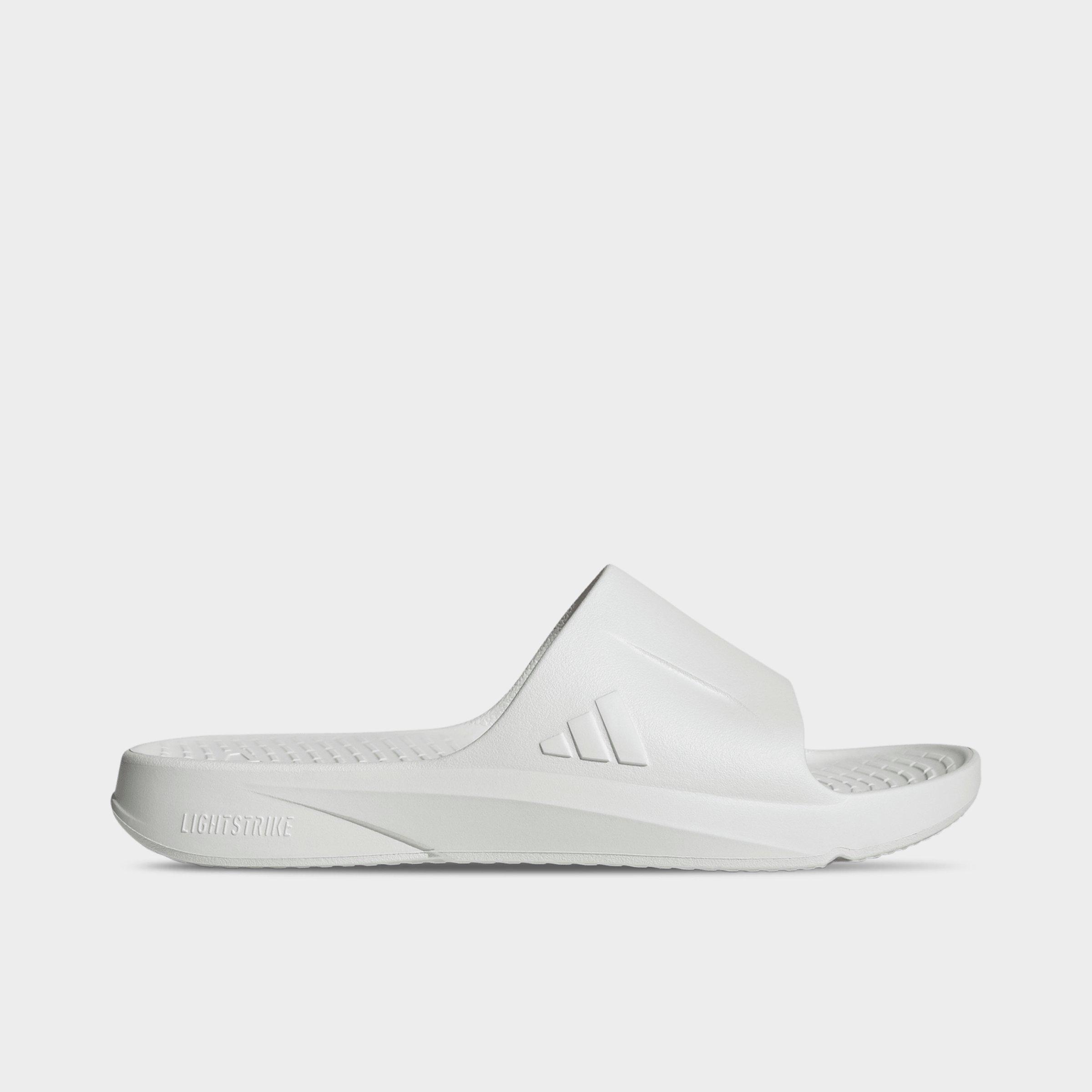 adidas Cream Slide Sandals - Smooth One-Piece Design Add a pop of color to your summer vibes with the Adidas  main image 3