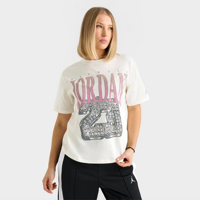 Jordan t shirts women clearance