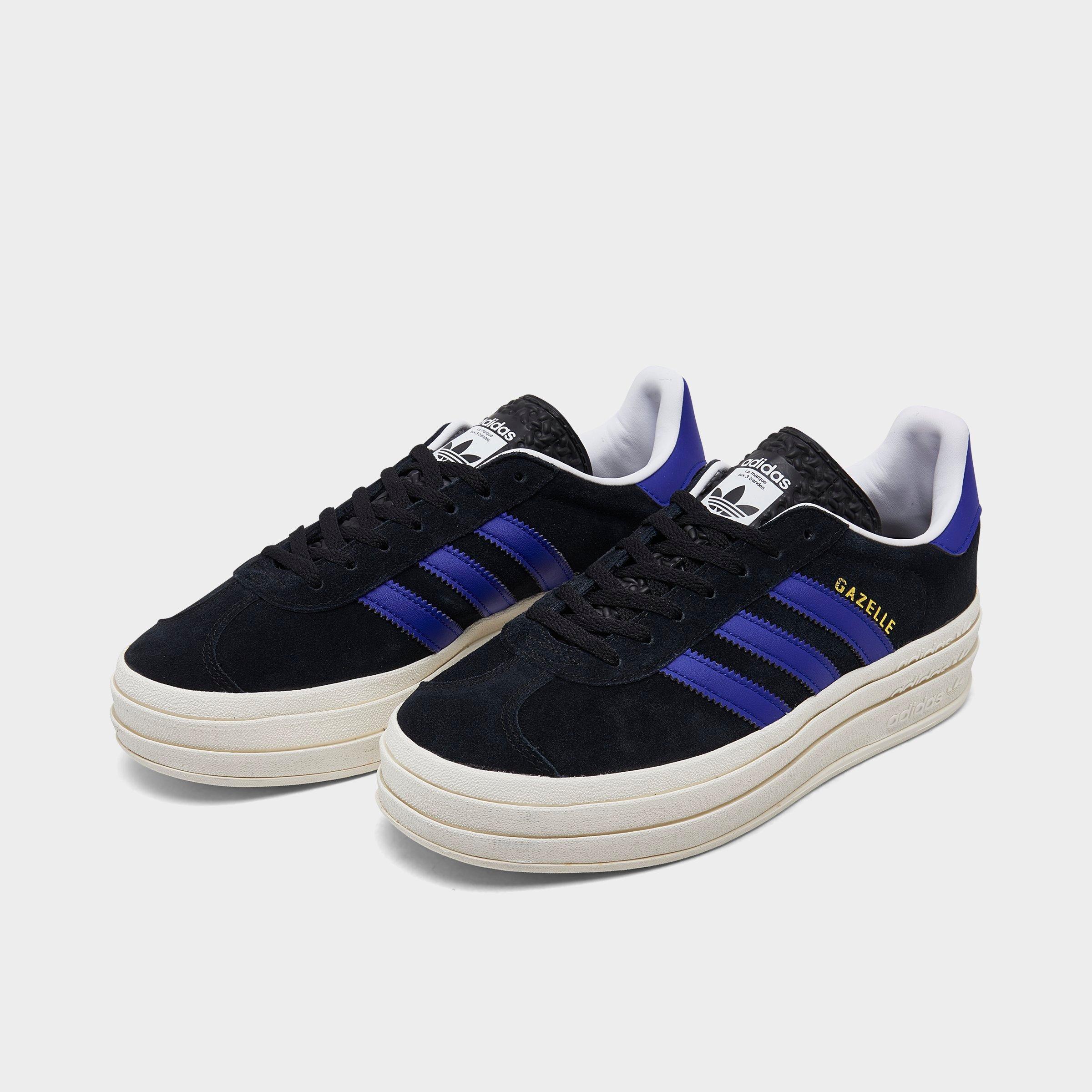 navy blue adidas gazelle womens