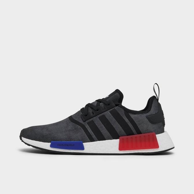 Adidas NMD_R1 Shoes - Men's - Core Black Red - 9.5