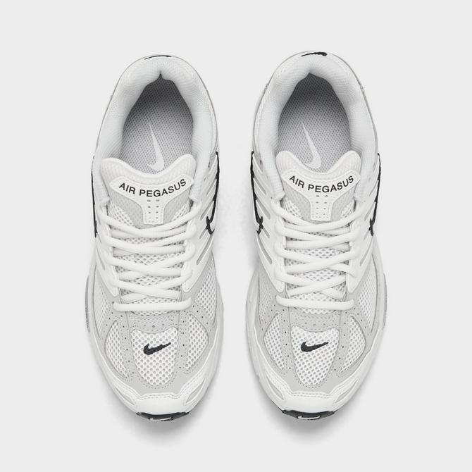 Back view of Women's Nike Air Pegasus 2005 Running Shoes in Summit White/Summit White/Photon Dust/Anthracite Click to zoom