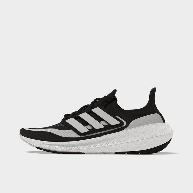 Adidas men's ultraboost outlet running shoes grey/black/white