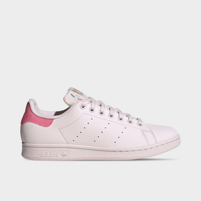 Adidas Stan Smith Shoes - Men's - White / Off White / Preloved Red - 8