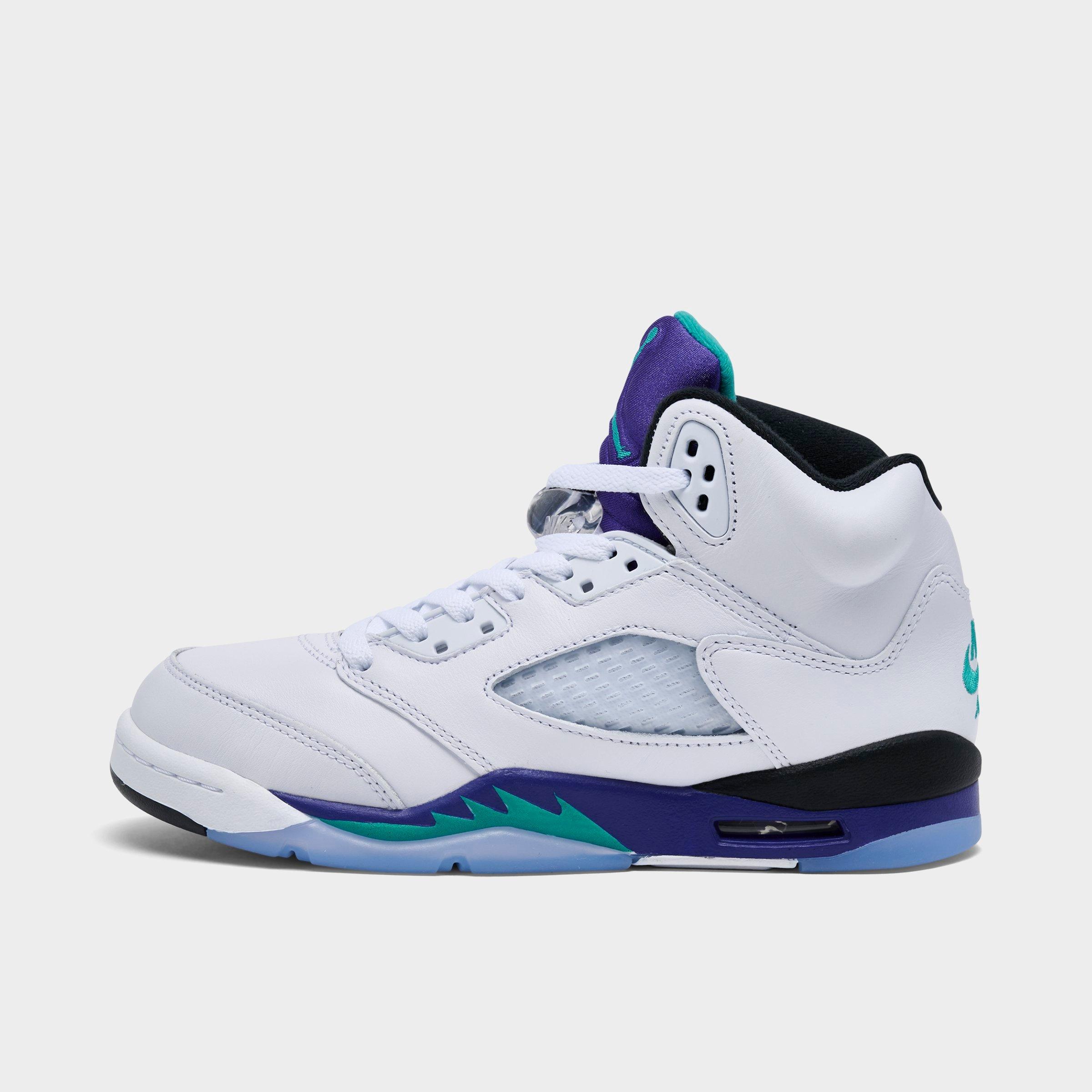 Big Kids' Air Jordan Retro 5 Basketball Shoes | Finish Line