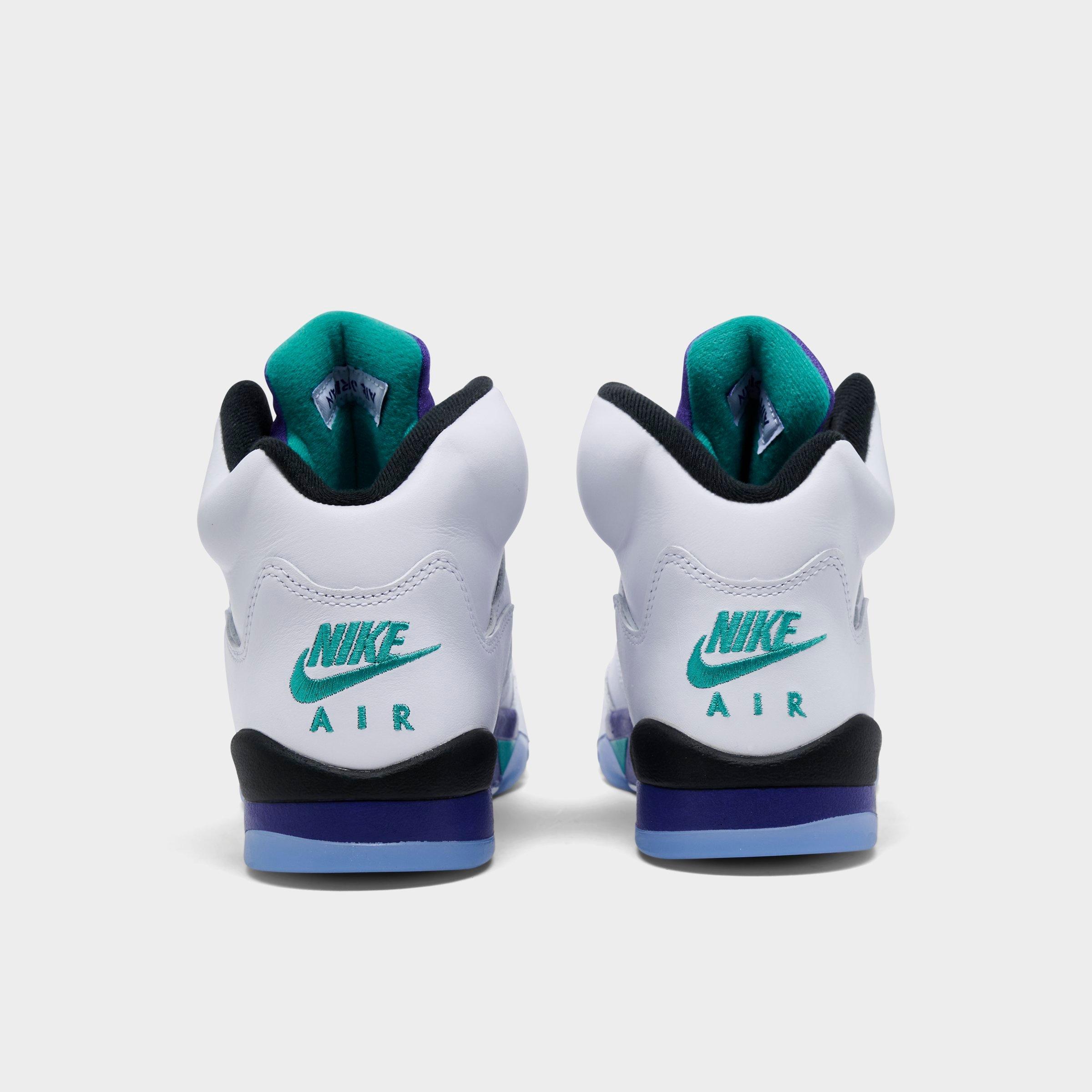 Big Kids' Air Jordan Retro 5 Basketball Shoes | Finish Line