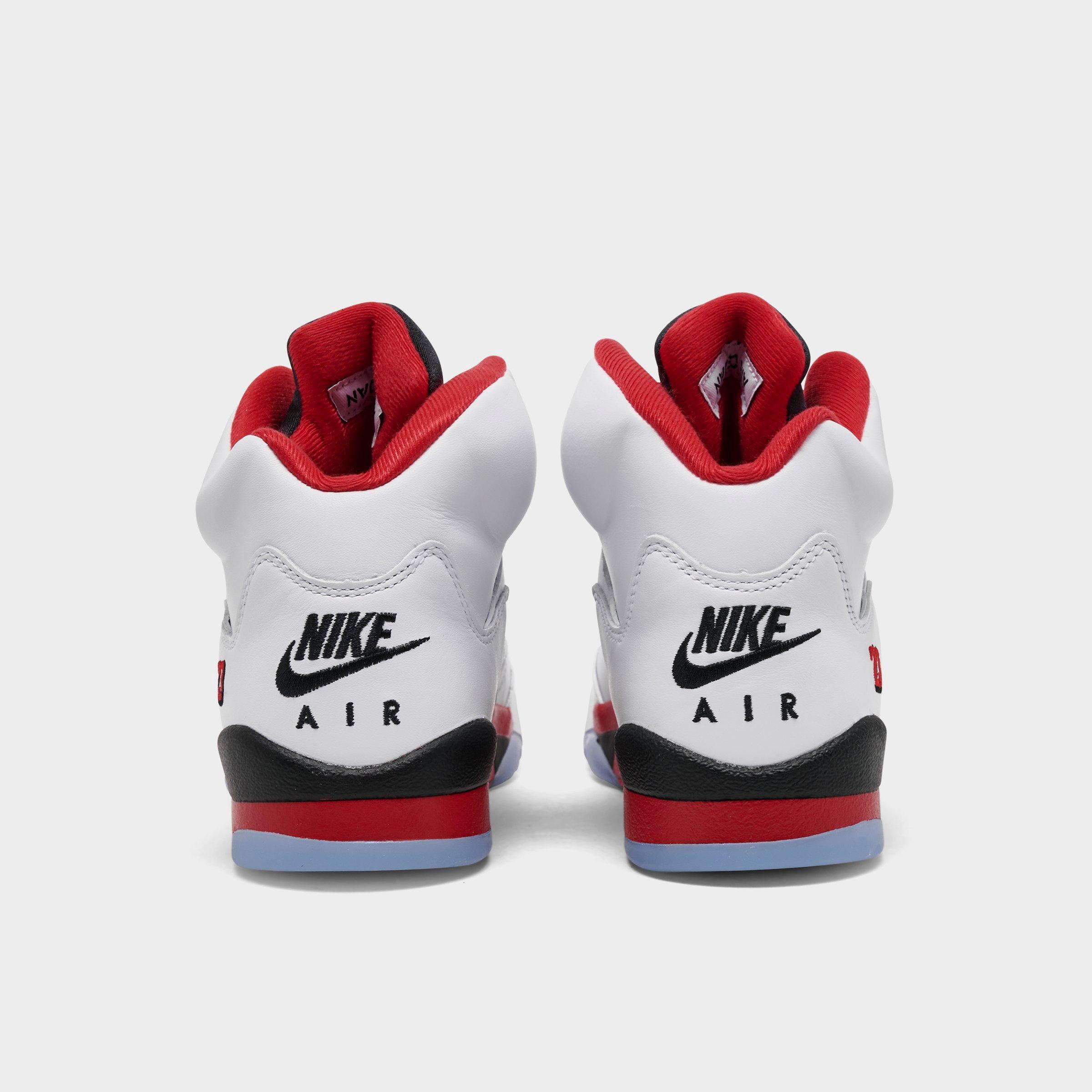 Big Kids' Air Jordan Retro 5 Basketball Shoes