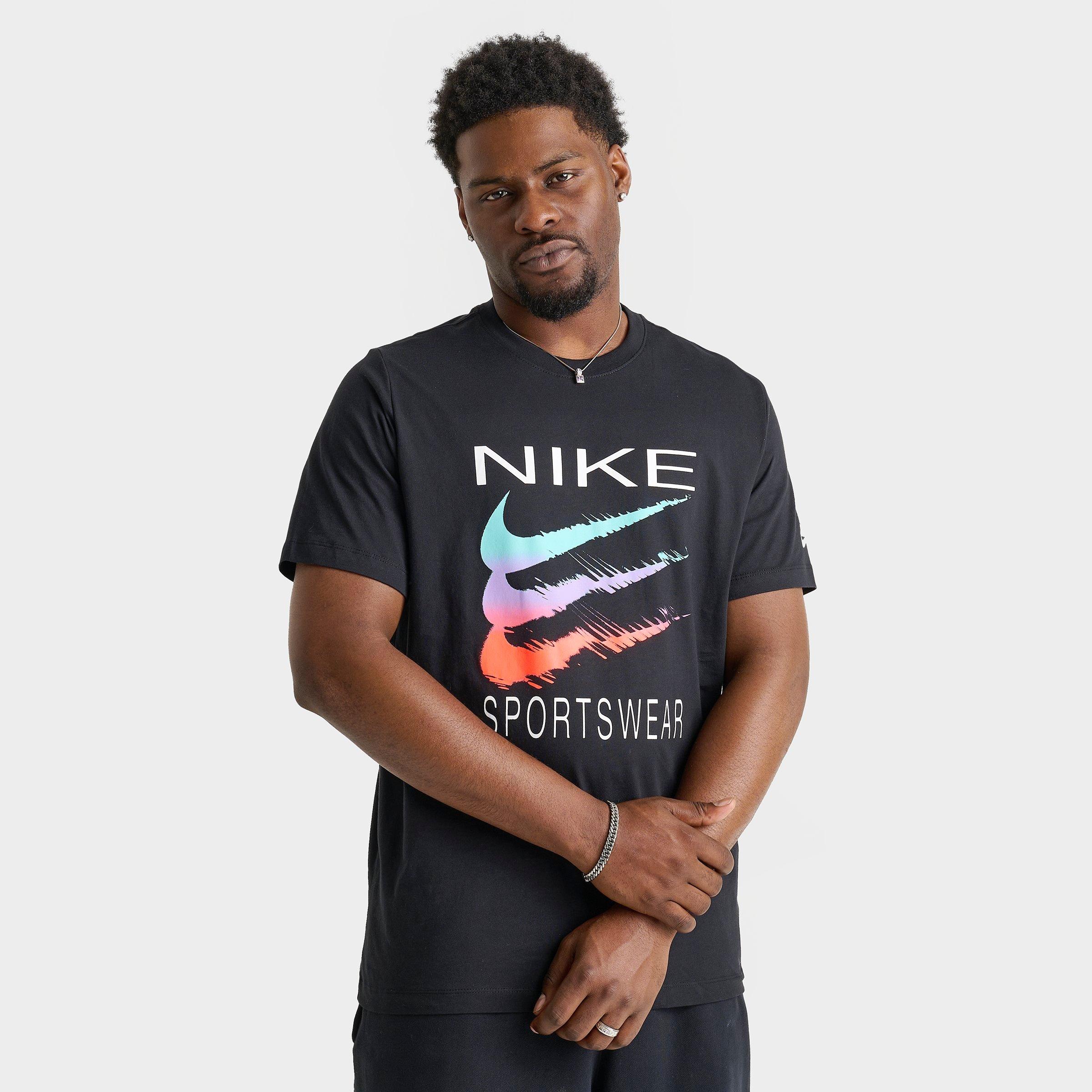 Men's Nike Sportswear Triple Swoosh T-Shirt | Finish Line