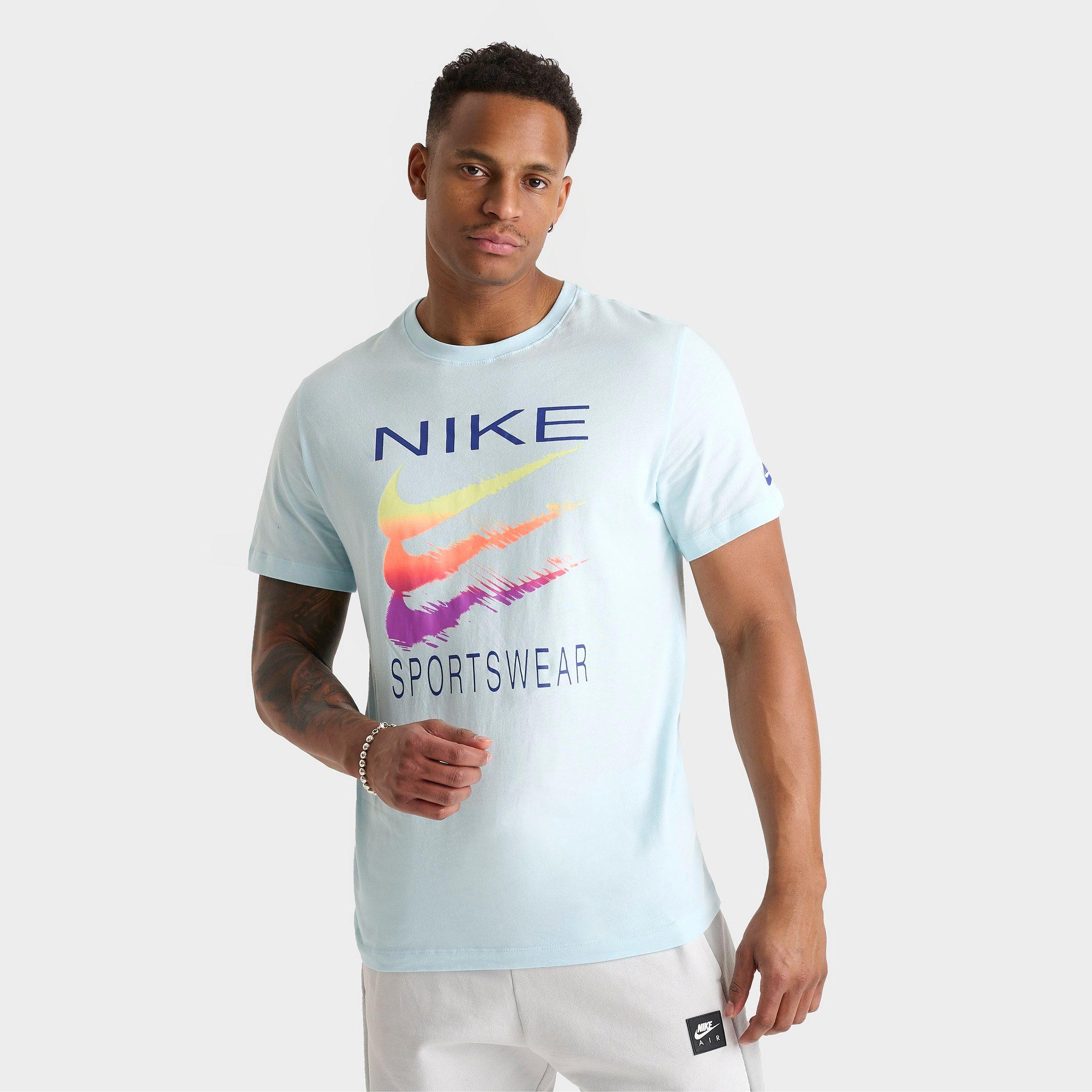 Men's Nike Sportswear Triple Swoosh T-Shirt | Finish Line