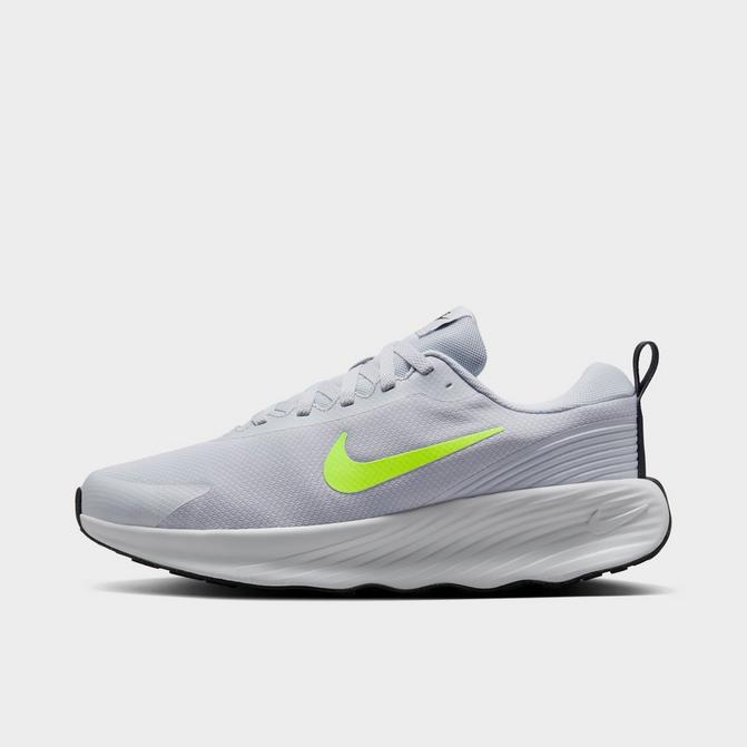 Right view of Men's Nike Promina Casual Shoes (Extra Wide Width) in Pure Platinum/Black/Volt Click to zoom