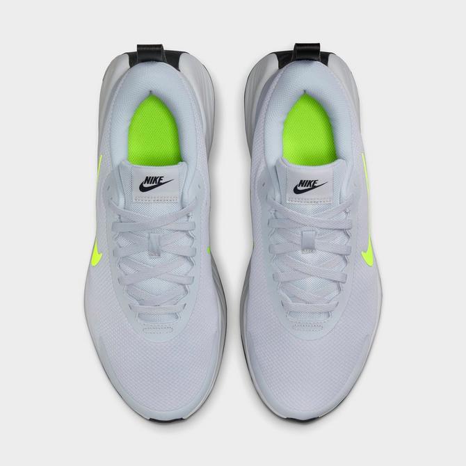 Back view of Men's Nike Promina Casual Shoes (Extra Wide Width) in Pure Platinum/Black/Volt Click to zoom
