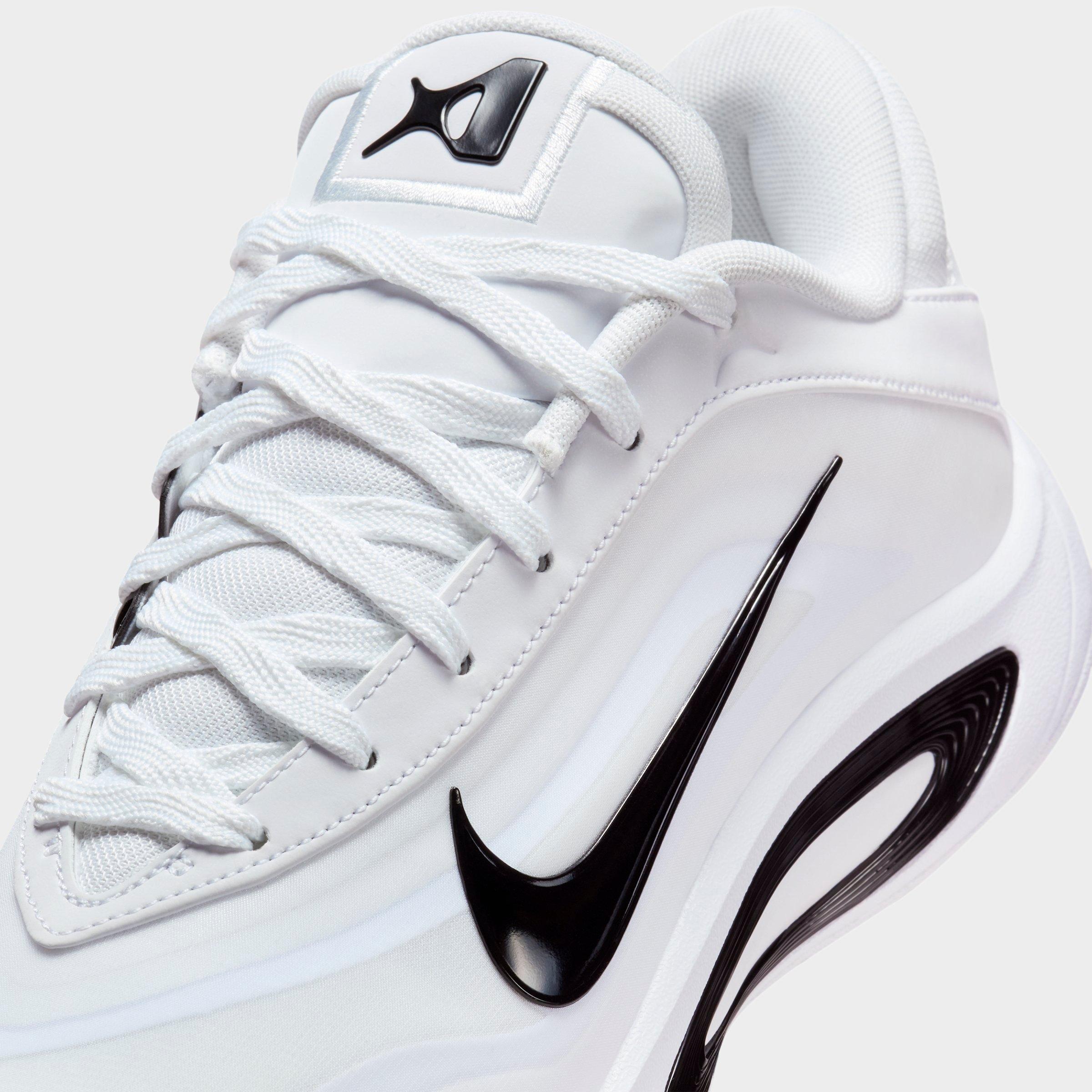Nike A\'One Aja Basketball Shoes White Black HQ8500-100 Men\'s 11.5/Women\'s 13 Nike A main image 2