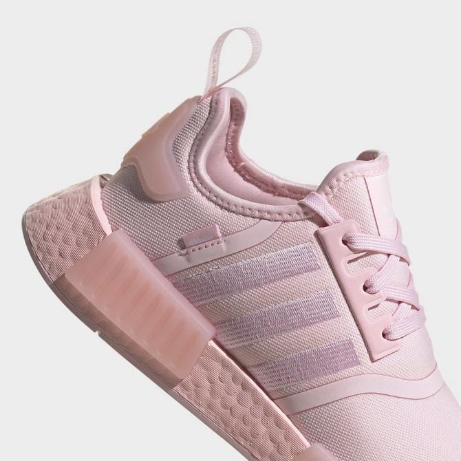 Adidas nmd r1 on sale pink and grey