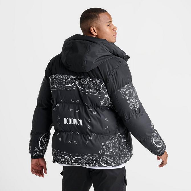 Men s Hoodrich OG Motif Paisley Puffer Jacket Finish Line